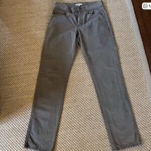 Peter Millar Wayfare Men’s five pocket pants dark grey—30